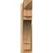 Ekena Millwork Merced Rough Sawn Arts and Crafts Outlooker, Western Red Cedar, 6"W x 26"D x 26"H OUT06X26X26MRC03RWR - alternate 4